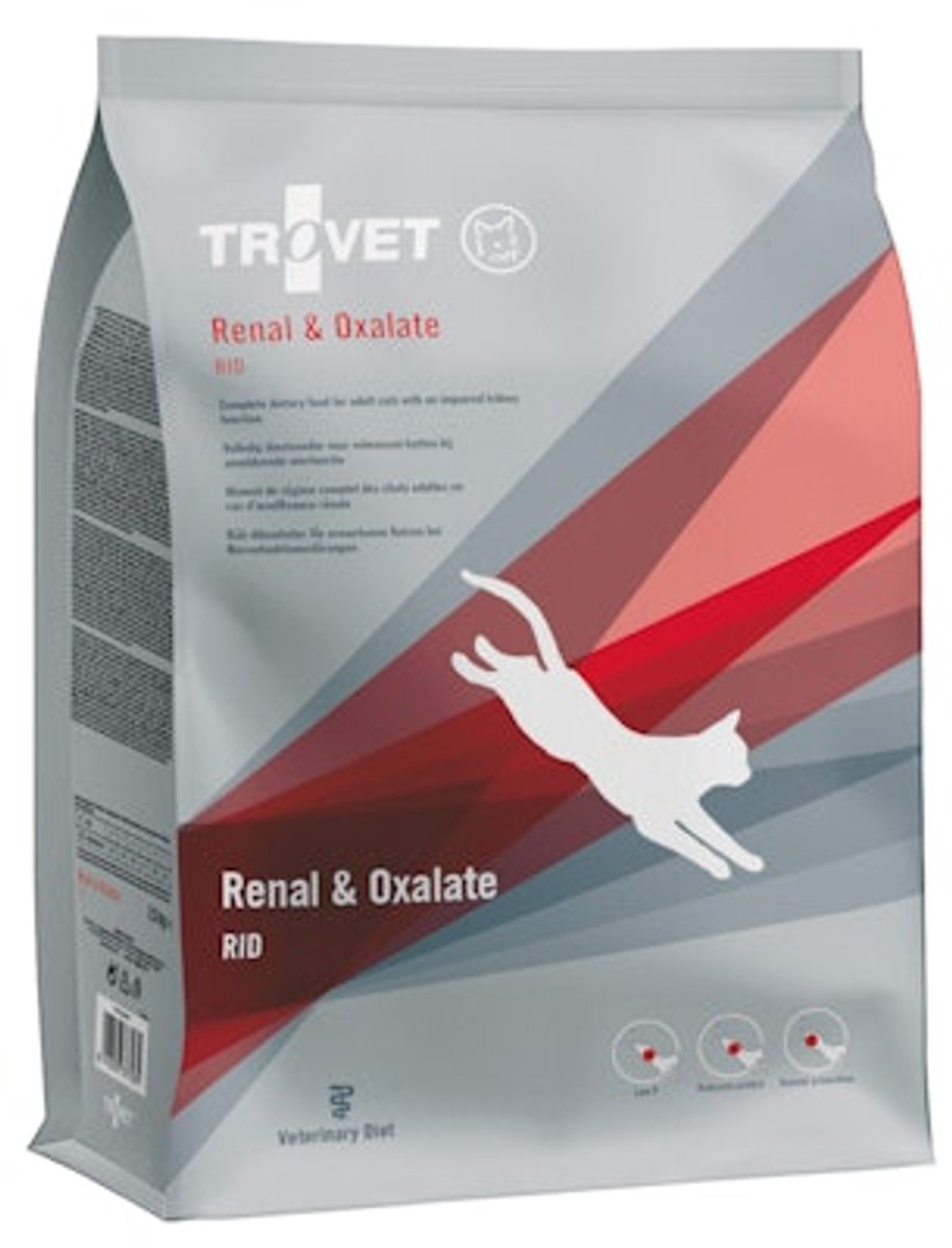 TROVET Renal & Oxalate RID Katze - 2 x 2,5 kg
