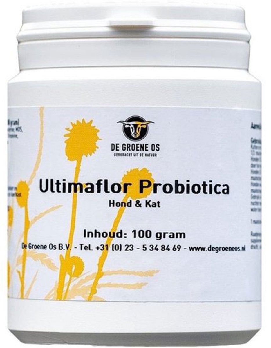 Groene Os Ultimaflor Probiotica - Hund & Katze - 100 g