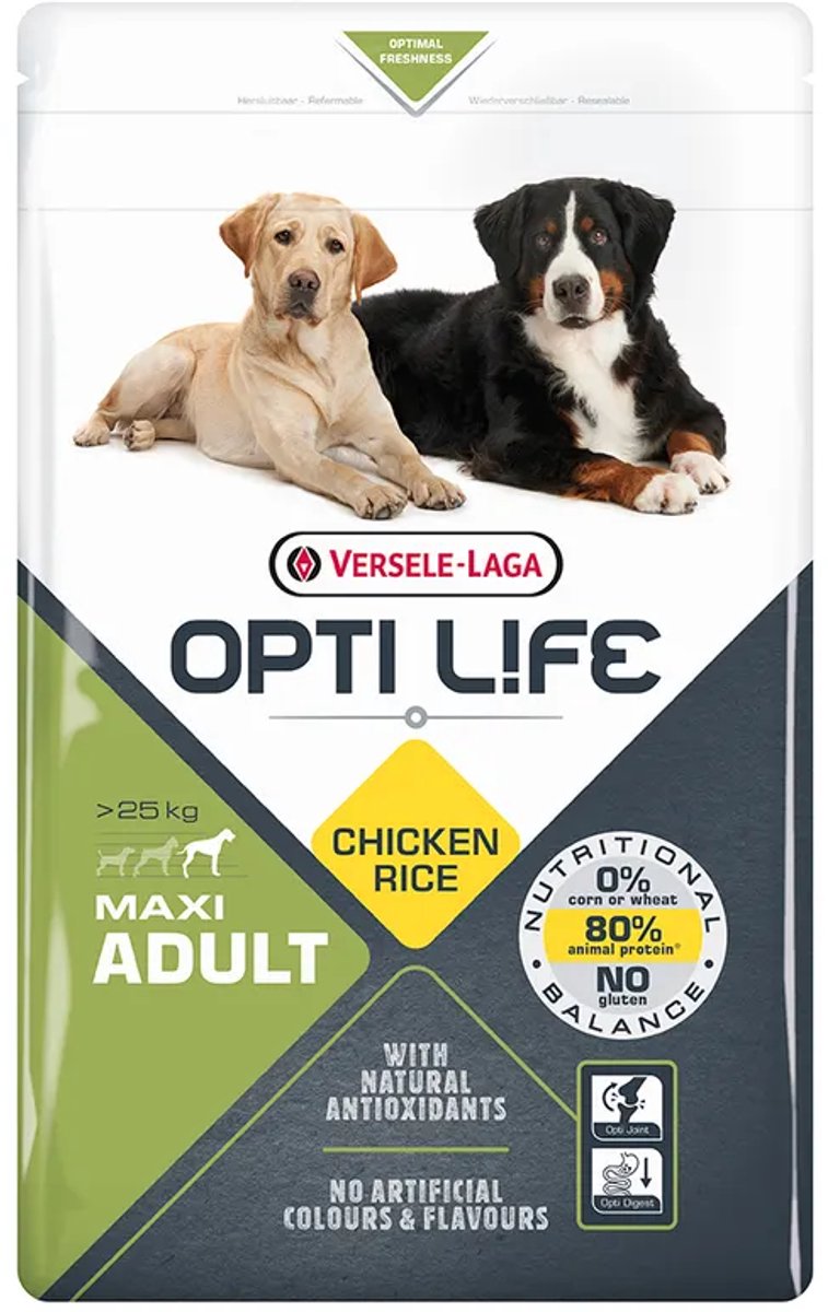 Versele-Laga Opti Life Adult - Maxi - 12,5 kg