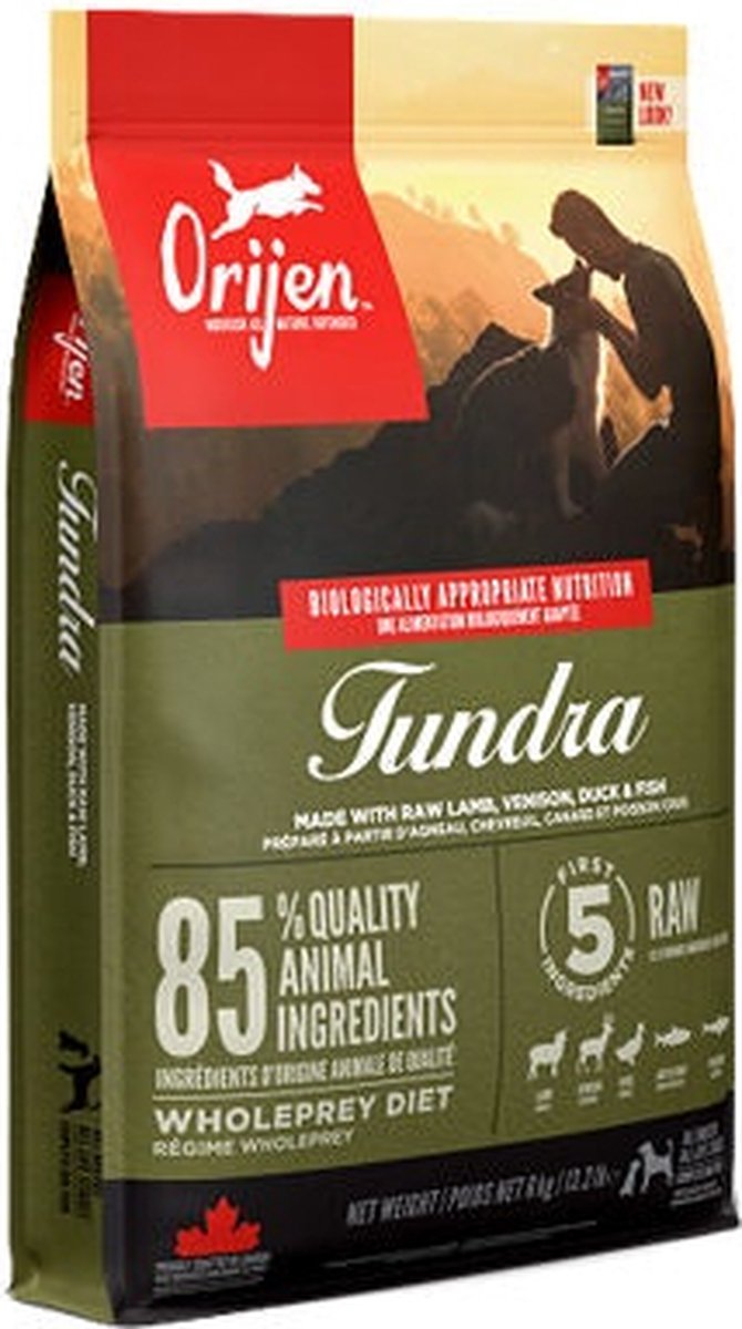 Orijen Tundra Hund Whole Prey - 2 x 11,4 kg
