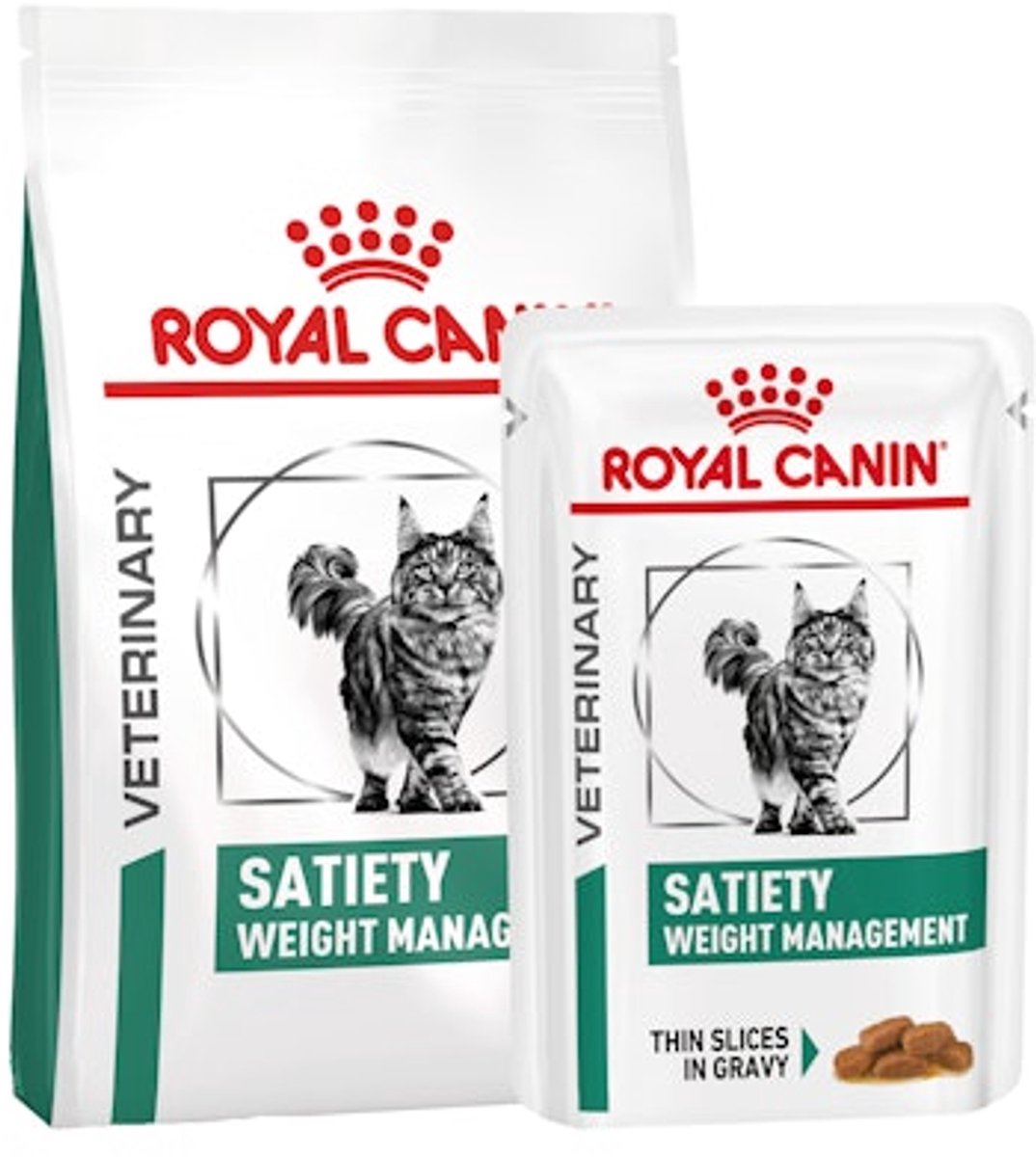 Royal Canin Satiety Katze Sparpaket - 3,5 kg + 12 x 85 g Frischebeutel
