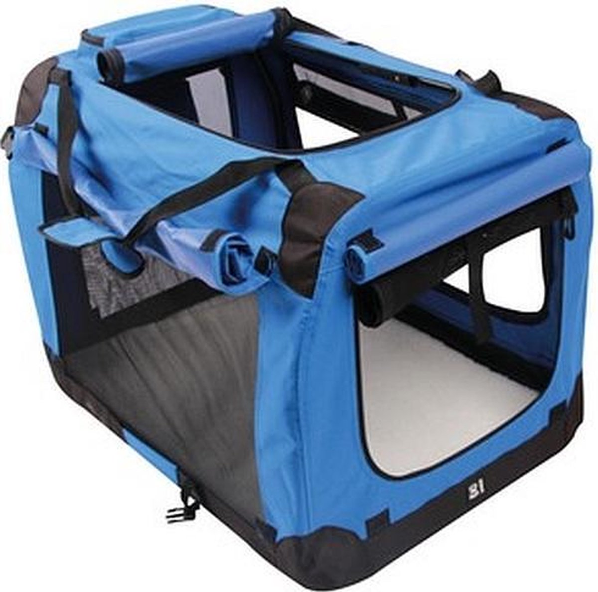 M-Pets Flow-Kiste - L - 71 x 51 x 51 cm - Blau