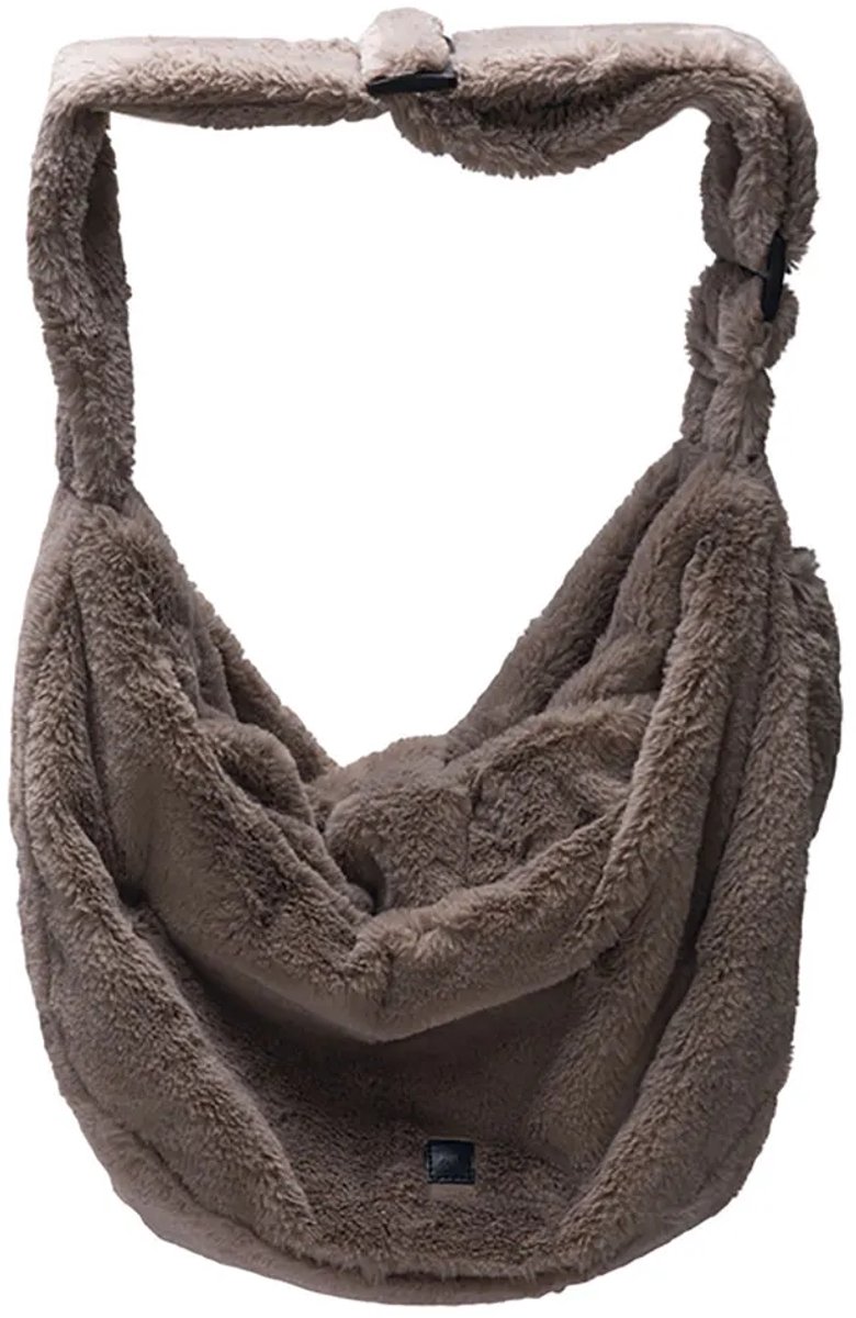Designed by Lotte Hundetragetasche Laki - Taupe