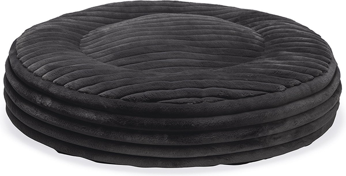 Designed By Lotte Liegekissen Reza Runde - Anthrazit - 95 x 20 cm