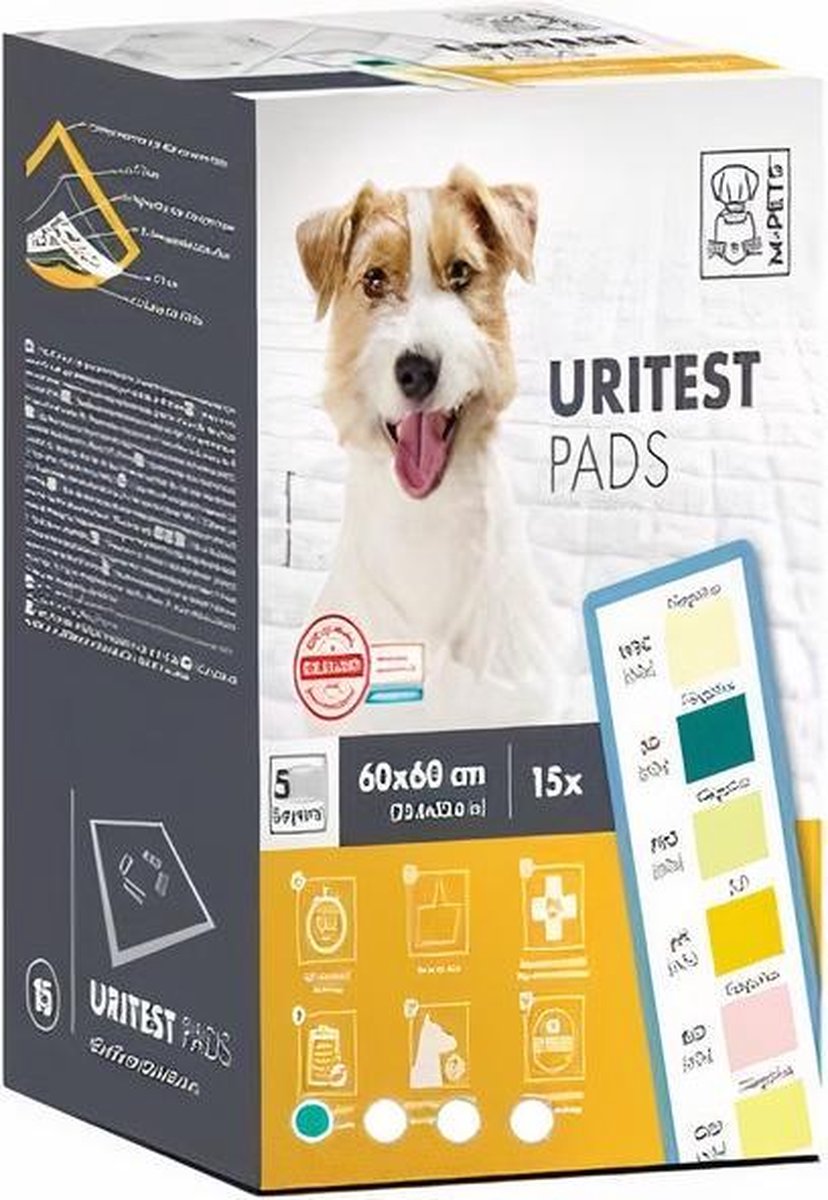M-Pets Uritest Training Pads - 60 x 60 cm