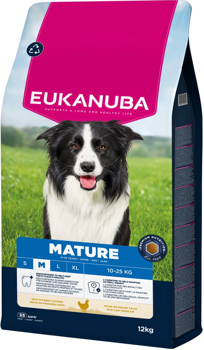 Eukanuba Dog - Life Care Mature - Medium Breed - 12 kg