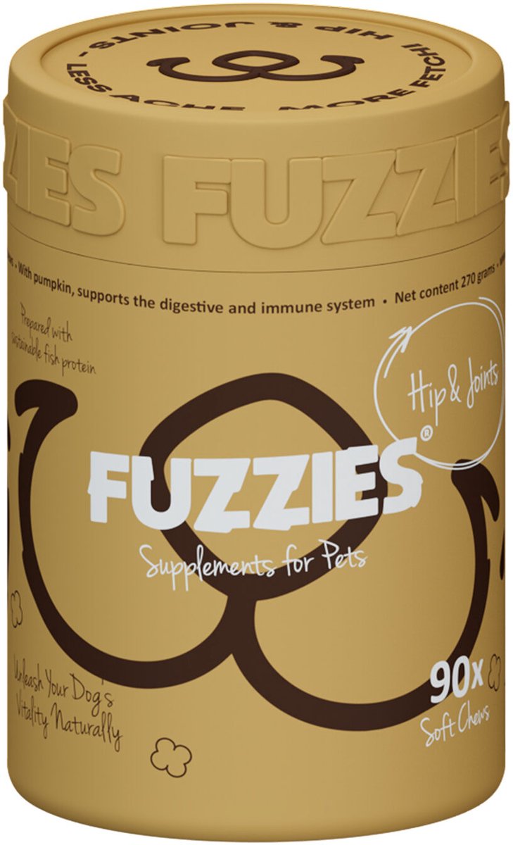 Fuzzies Hip & Joints - 90 Stück