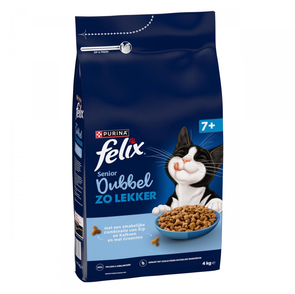 Felix Doppelt So Lecker - Senior - Huhn und Truthahn - 4 kg