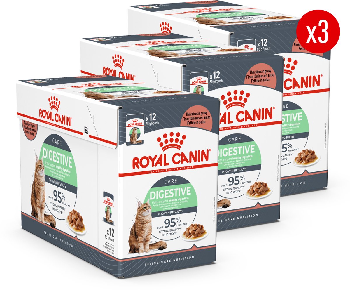 Royal Canin Digestive Care in Gravy - 36 x 85 g