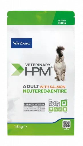 Veterinary HPM - Adult Cat - Neutered & Entire Katzenfutter - 3 kg