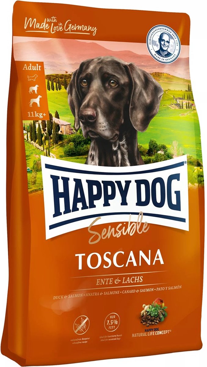 Happy Dog Supreme Sensible Toscana Hundefutter - 12,5 kg