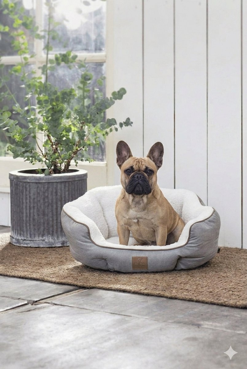 Boony Est. 1941 Hundekörb - Highland Grey - 60 cm