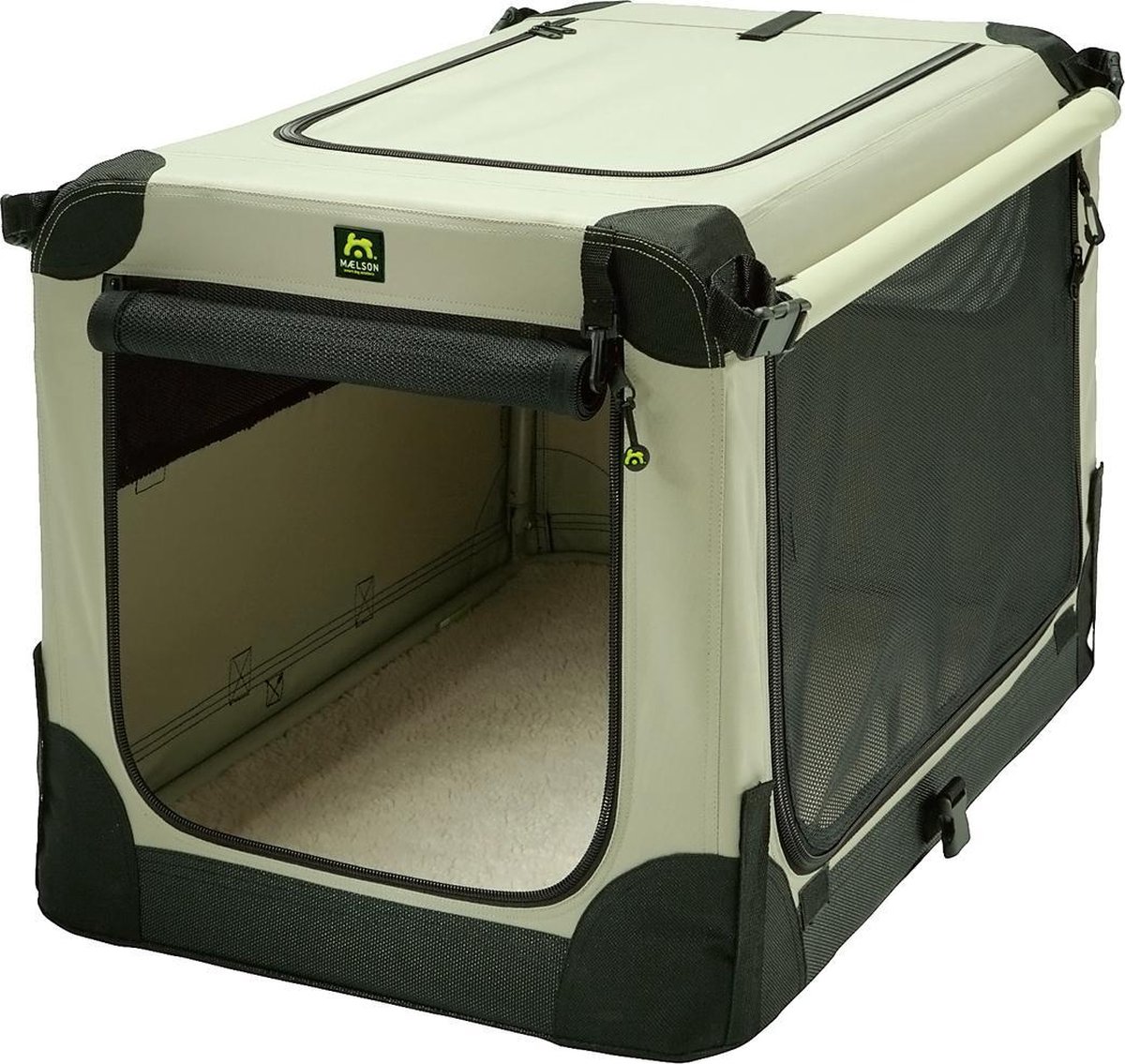 Maelson Soft Kennel Hundebox - Tan - 52 x 33 x 33 cm