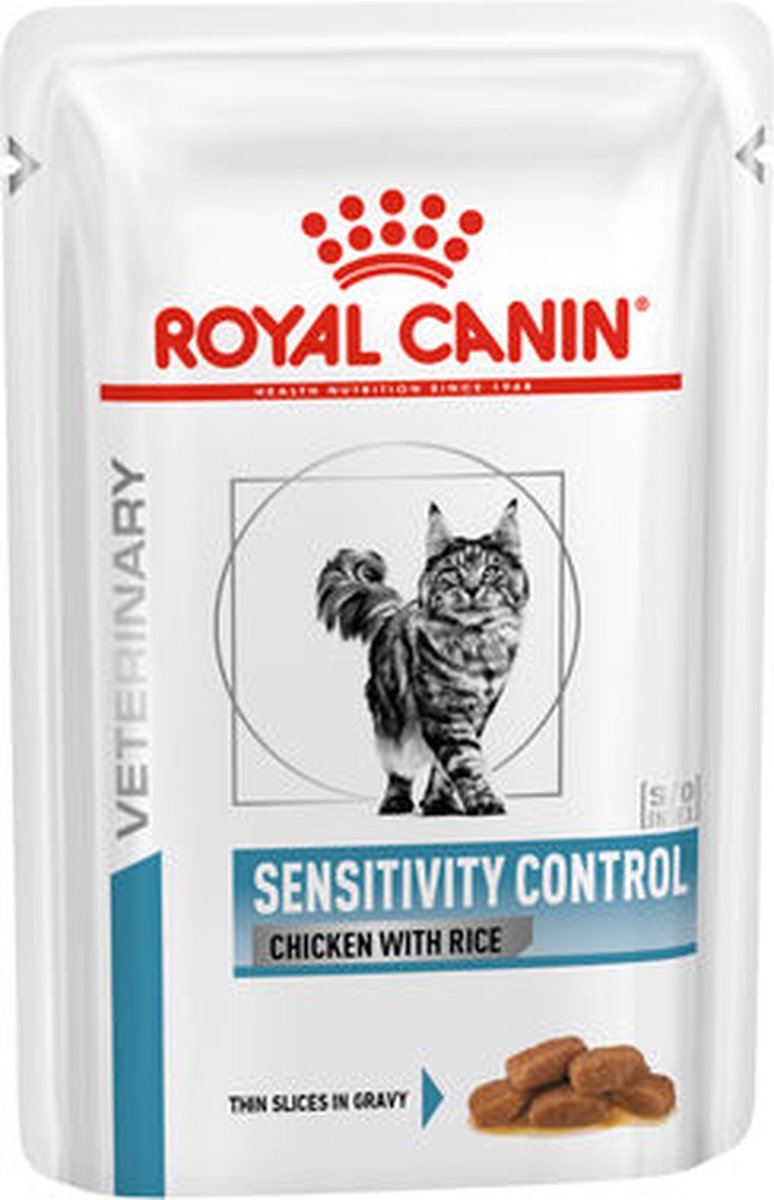 Royal Canin Sensitivity Control Katzenfutter - Frischebeutel - Huhn - 48 x 85 g