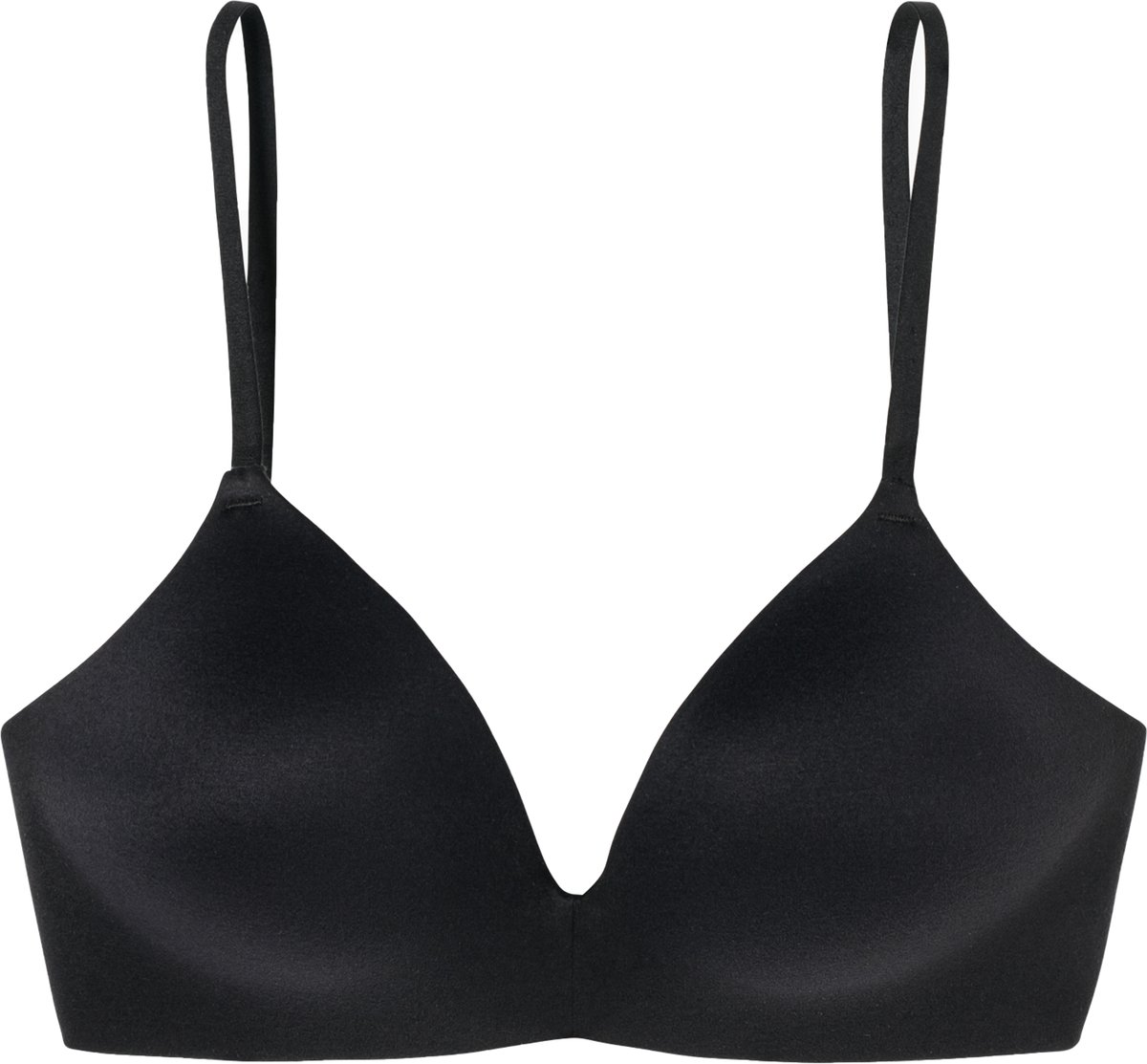 BH ohne Bügel gepadded schwarz - Invisible Soft 70A