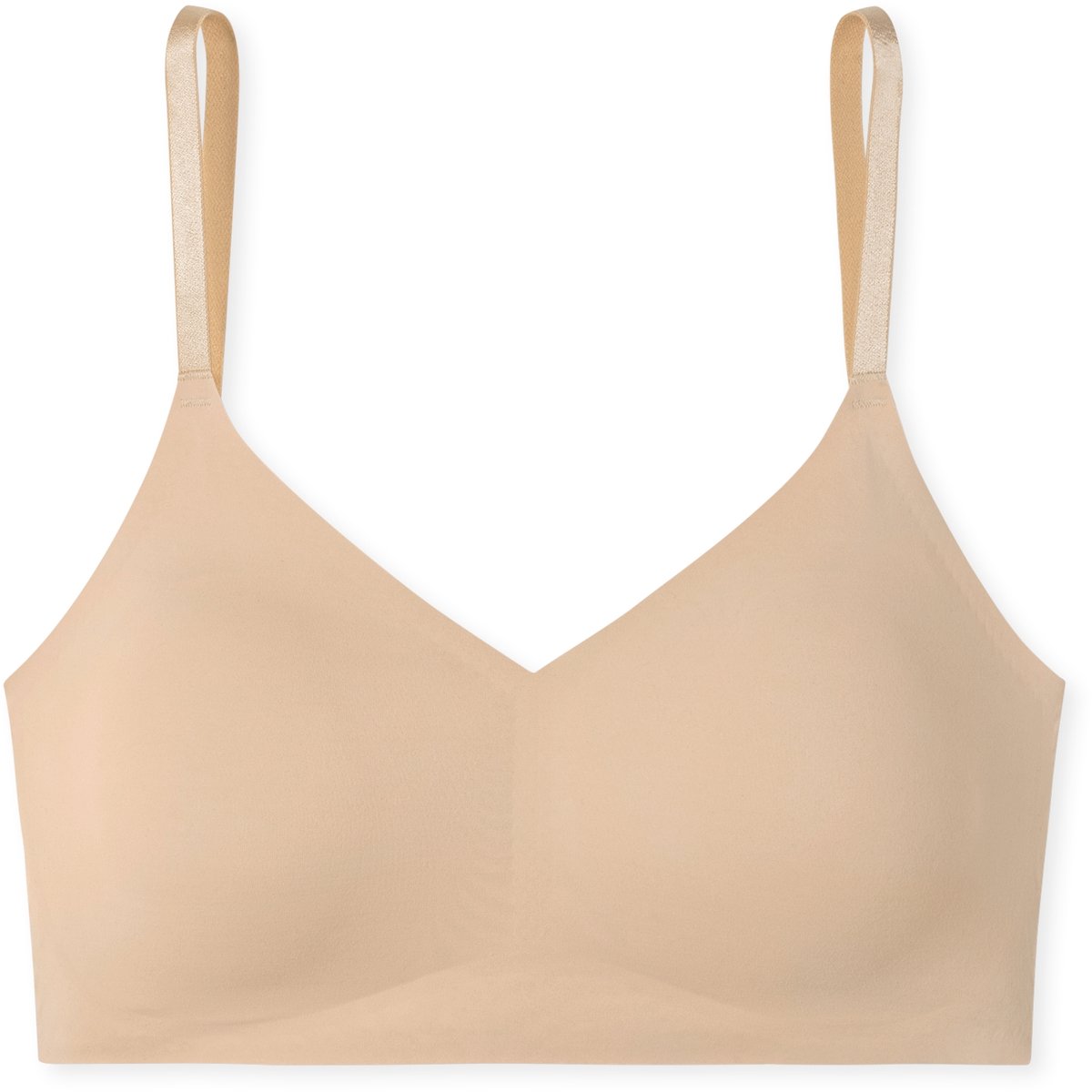Bustier Microfaser herausnehmbare Pads sand - Invisible Soft 42