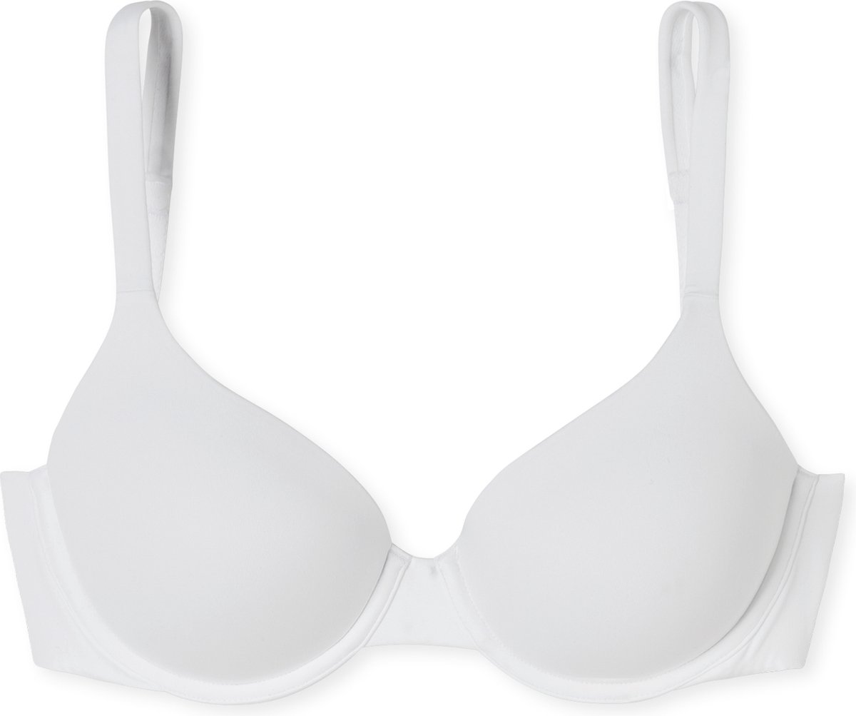 Schalen-BH mit Bügel und gleitenden Cups weiß - Unique Micro 85B