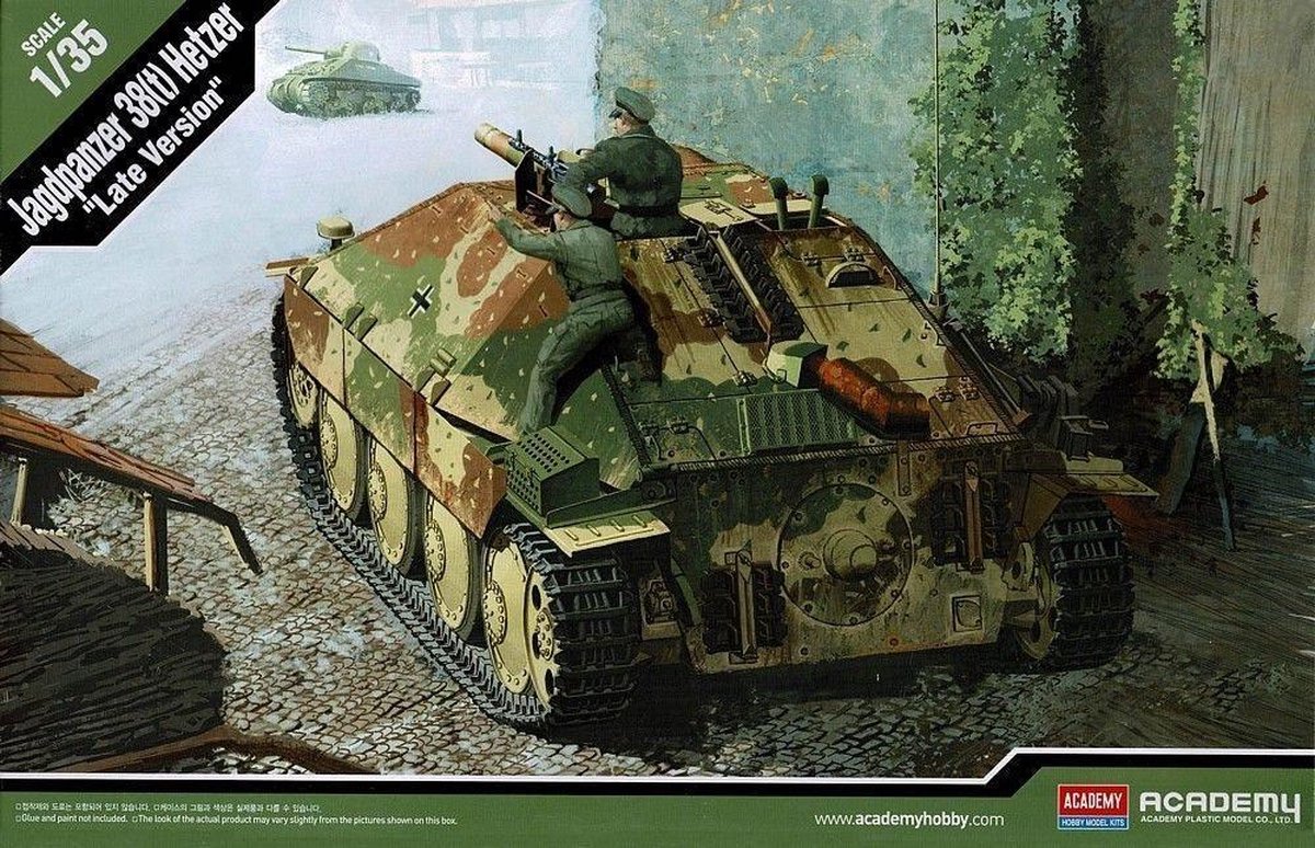 Academy 1/35 Hetzer Spätmodell AM13230 Plastikmodell