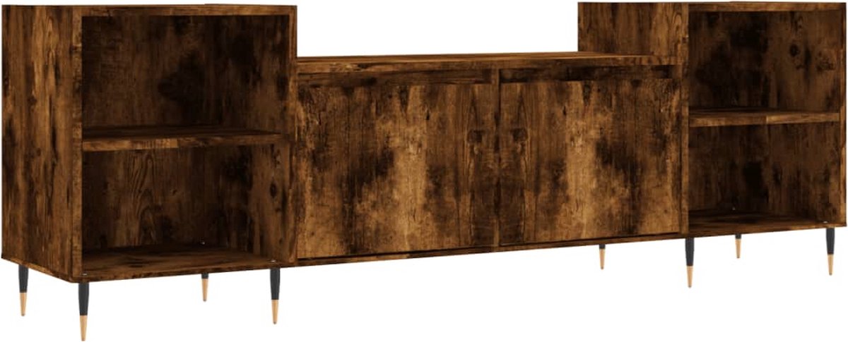 Vidaxl TV-Schrank, Geräucherteiche, 160x35x55 cm