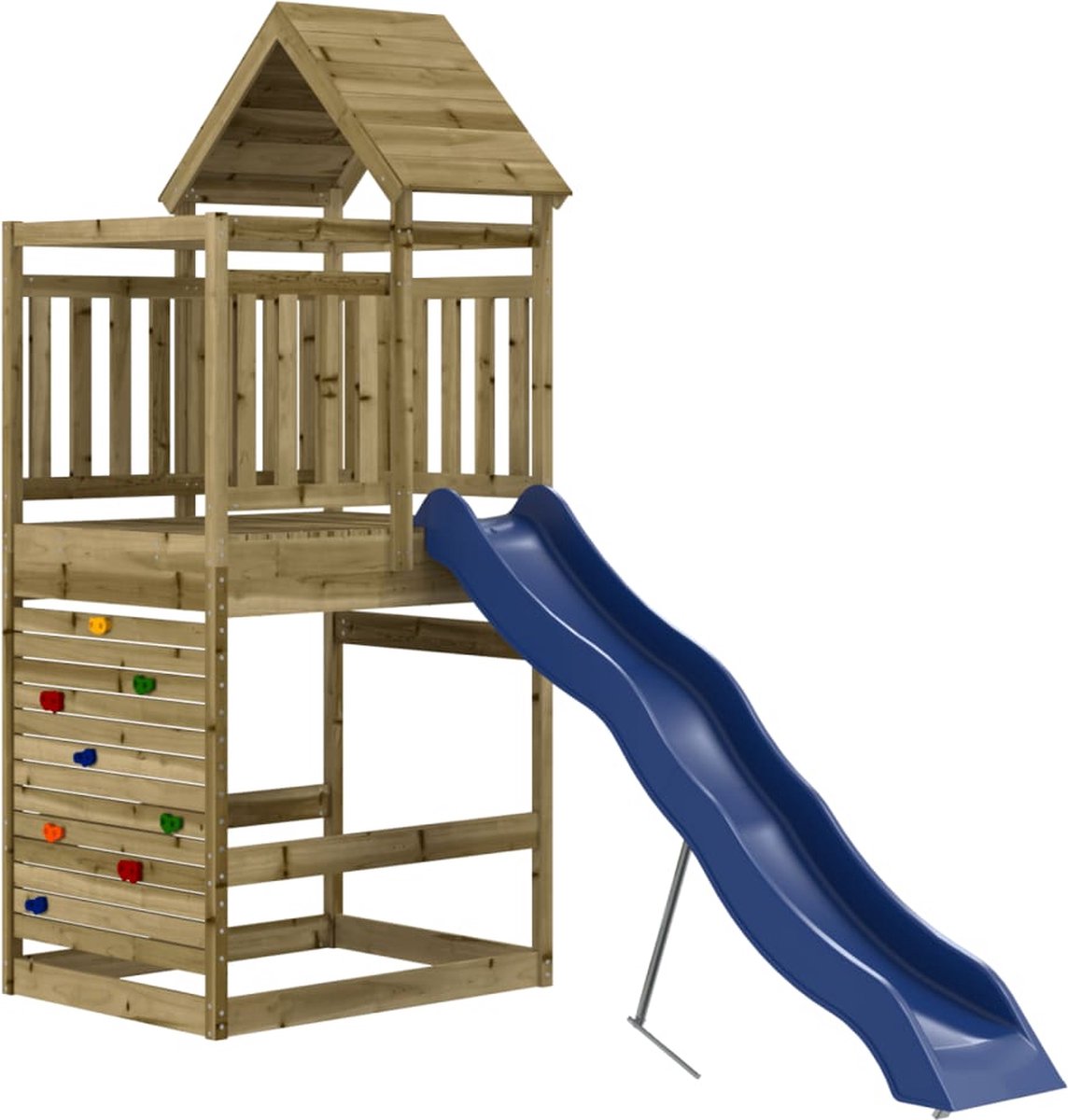 Vidaxl Spielplatz für den Garten, Imprägniertes Kiefernholz