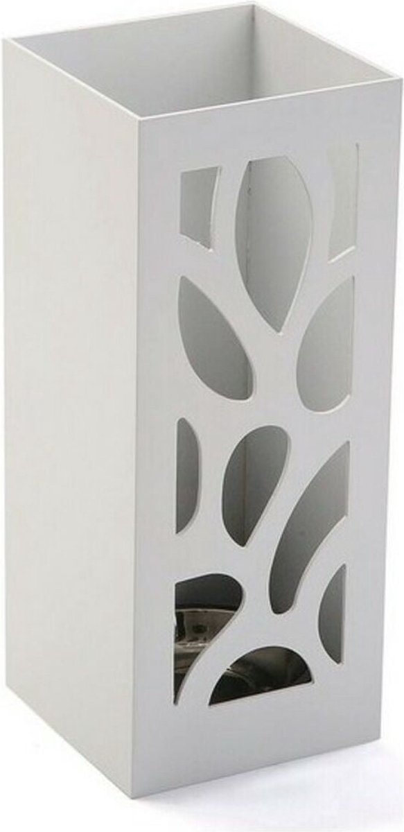 Regenschirmständer - VERSA - Wengue - MDF-Holz - 48x22x22 cm - Weiß