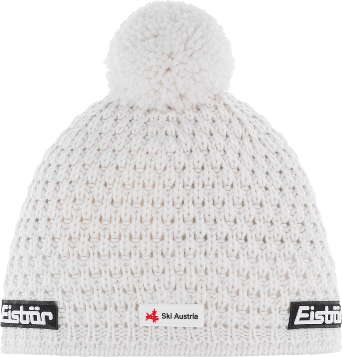 Eisbar Trail Pompon MU SKA, Unisex weiße Kappe One size