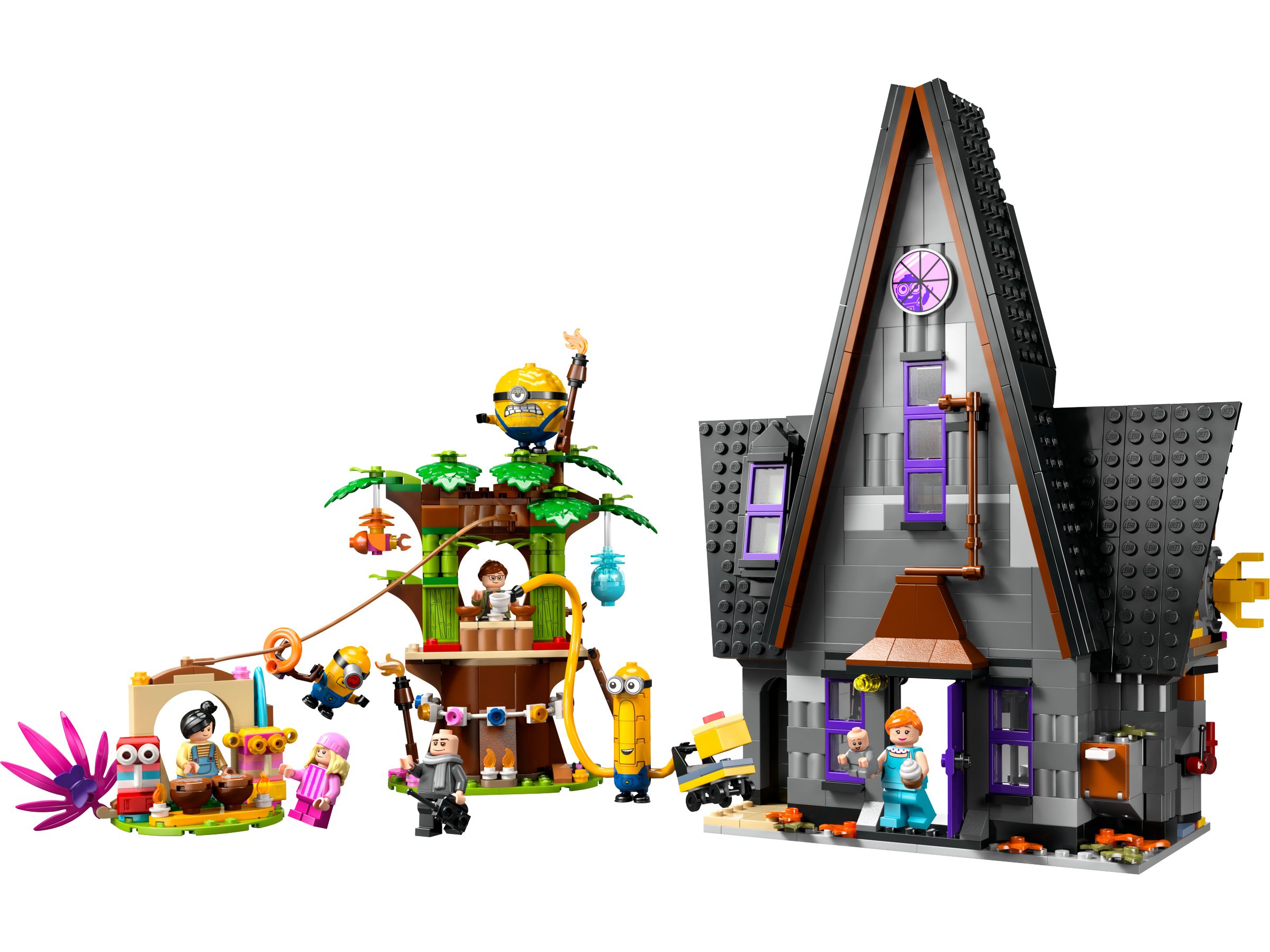 I Minions e la villa della famiglia di Gru