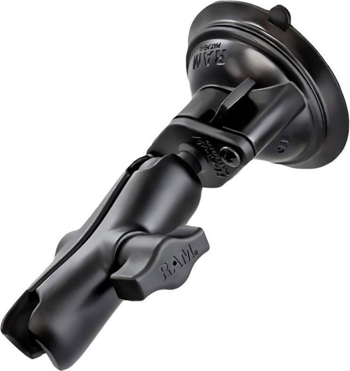 RAM Mounts Aufbau-Set Saugfuss inkl. Trapezplatte , mittlerer Arm,B-Ku