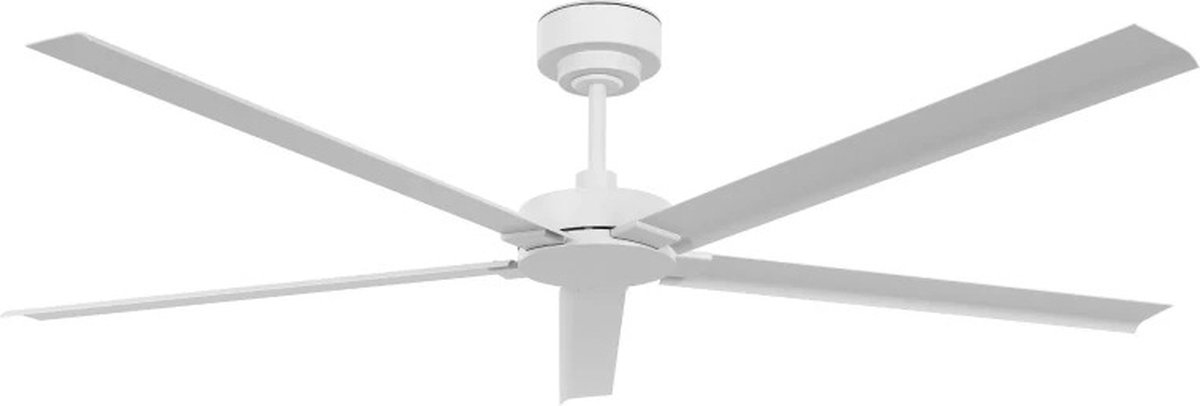 Monza Deckenventilator weiß DC leise Ø 152 cm IP55 -Beacon Beacon Lighting - Wohnzimmer - Modern - Aluminium