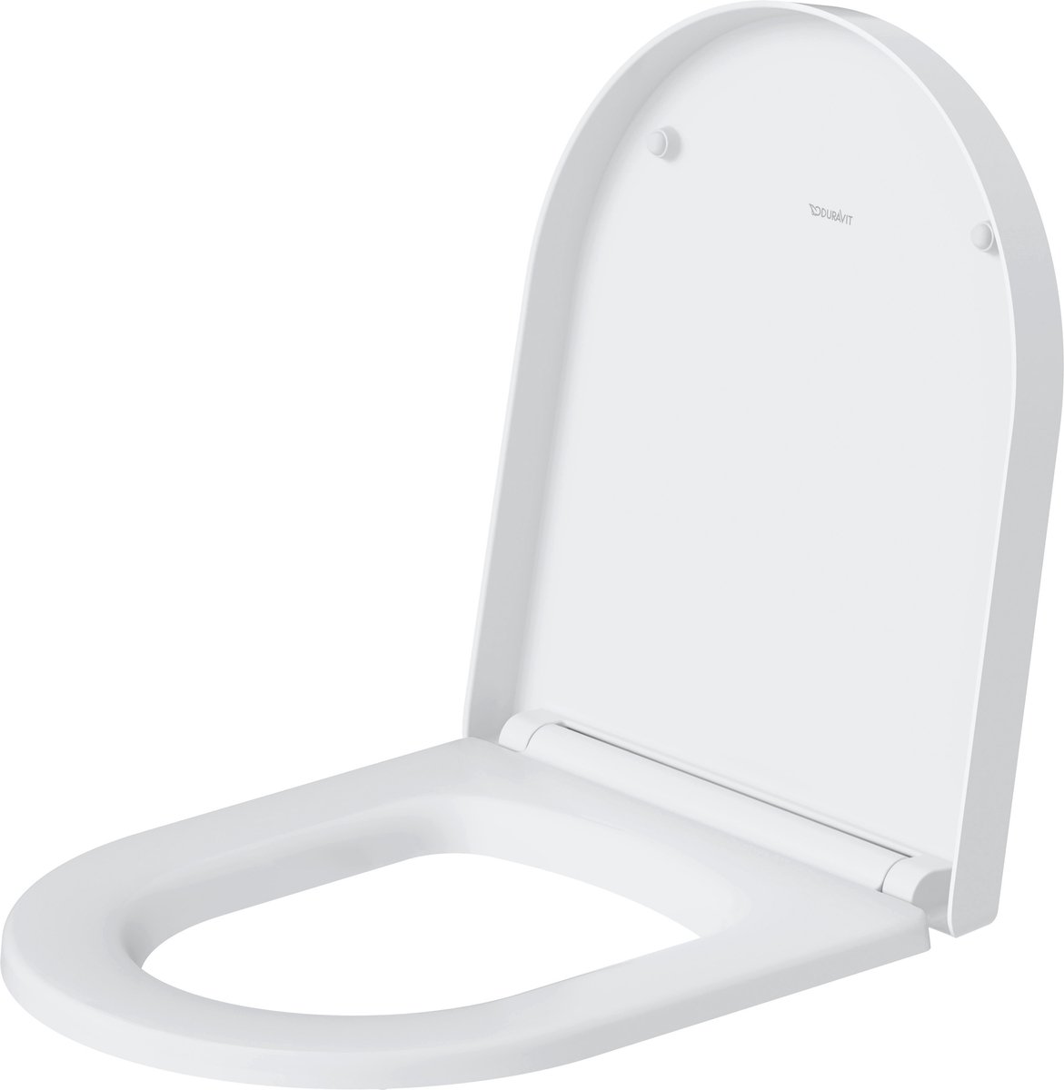 Duravit ME by Starck WC-Sitz mit Absenkautomatik und Schnellverschluss Weiß Seidenmatt