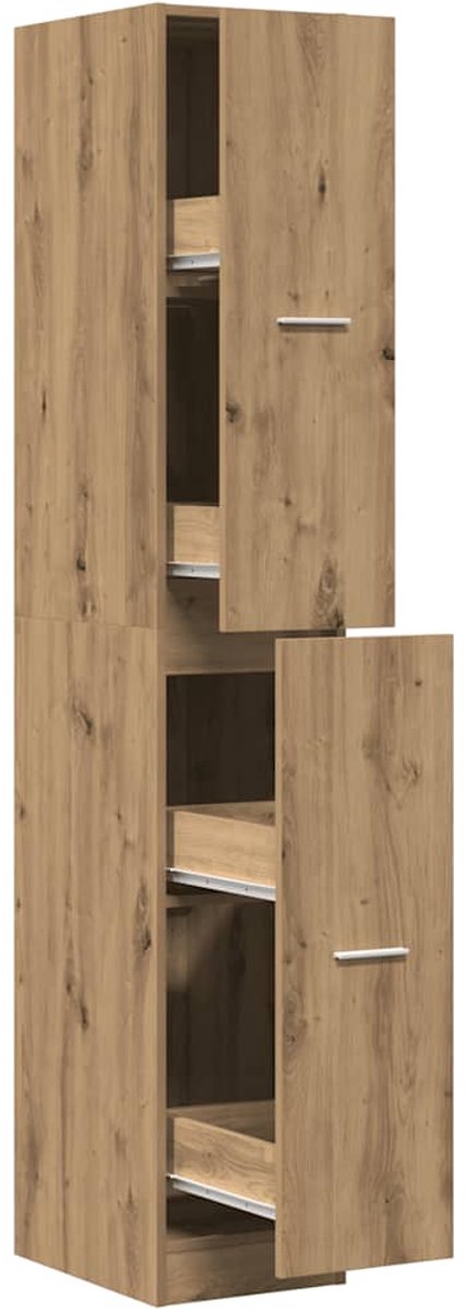 Vidaxl Apothekerschrank, Artisan Eiche, 30X41X174,5 Cm