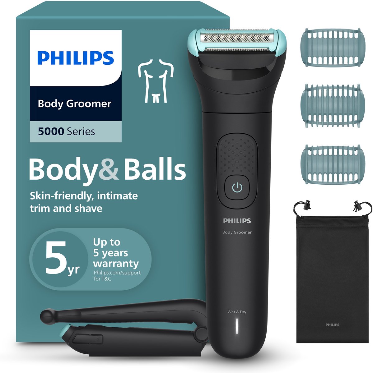 Philips Bodygroom Bg5480/15 Körperrasierer