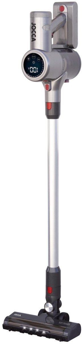 Kabelloser Akku-Staubsauger Touchscreen - JOCCA - 8000 Pa - 55 Minuten - 0,7 L - Grau grau