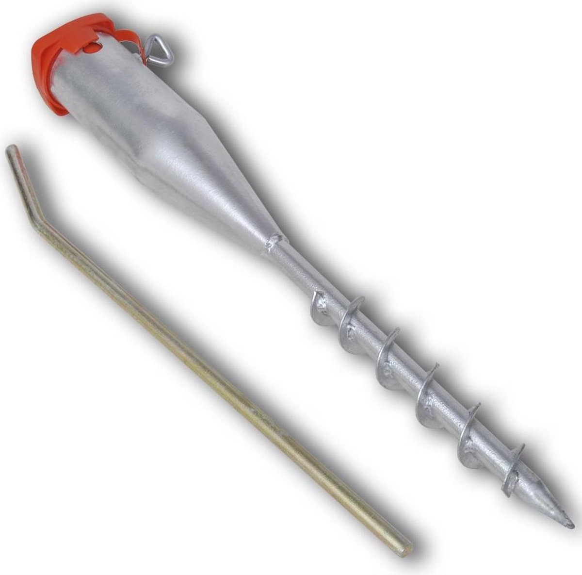 Vidaxl Sonnenschirmständer, 55 cm, Verzinkter Stahl