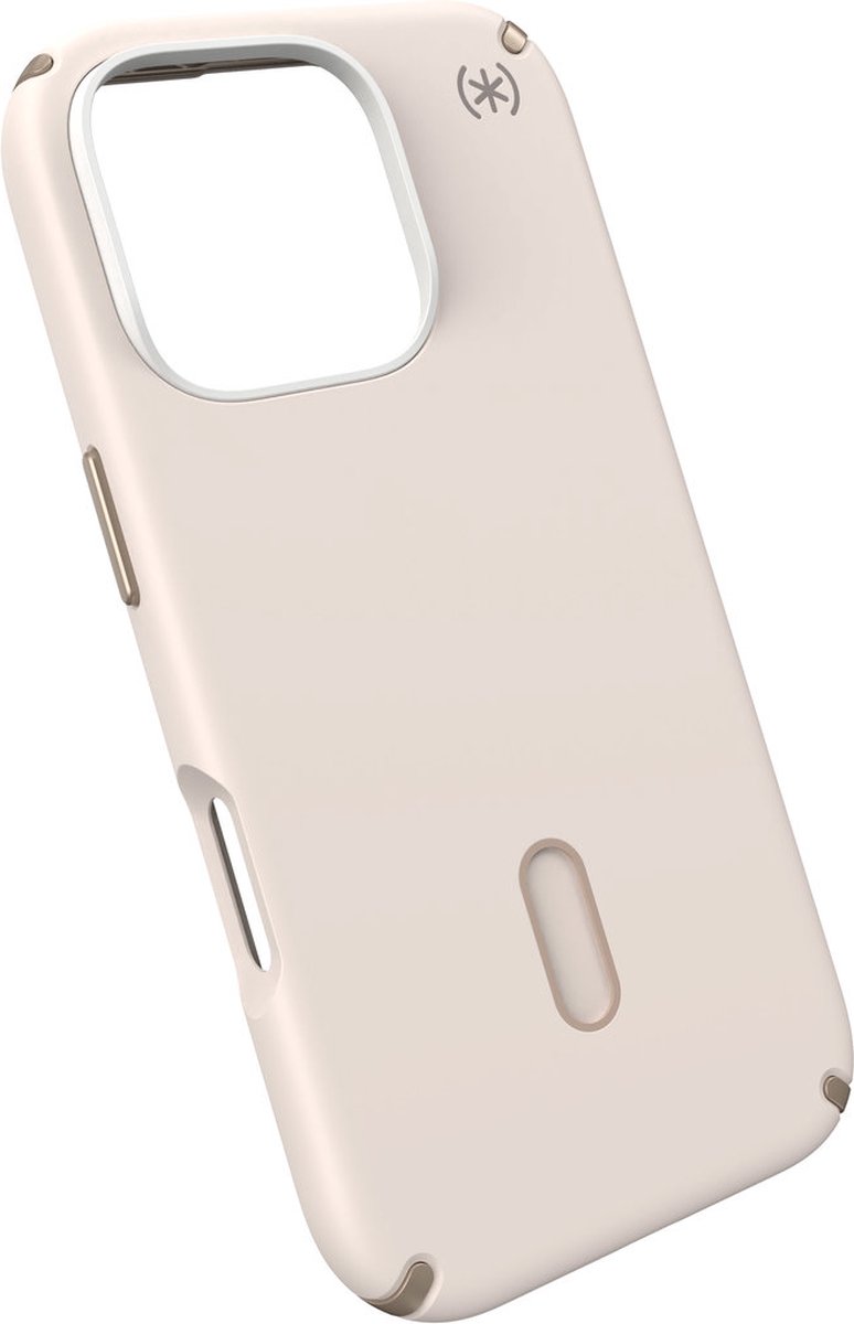 Speck Presidio2 Pro Clicklock & Magsafe - Hülle Iphone 16 Pro (Gebleichtes Knochenweiß / Erbstück-Gold / Haselnussbraun)