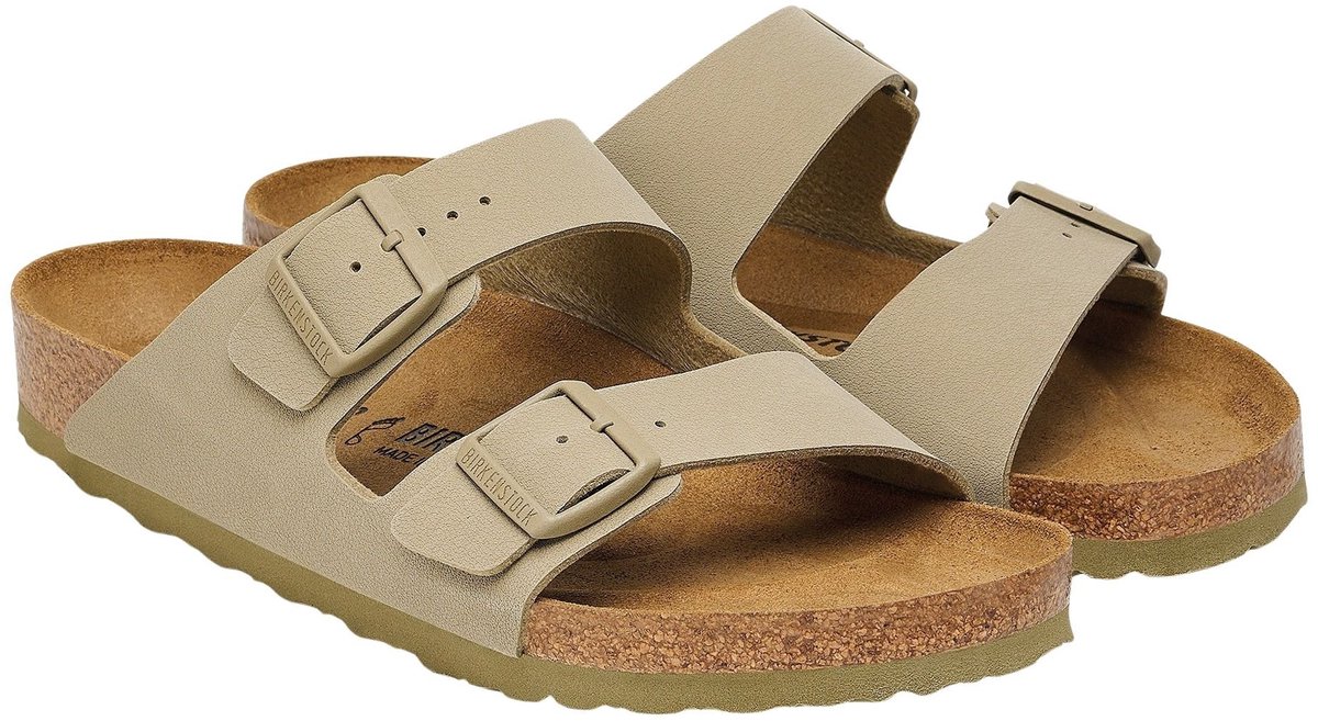 Birkenstock Arizona Regular Birko-Flor Gr. 46 Grün Unisex