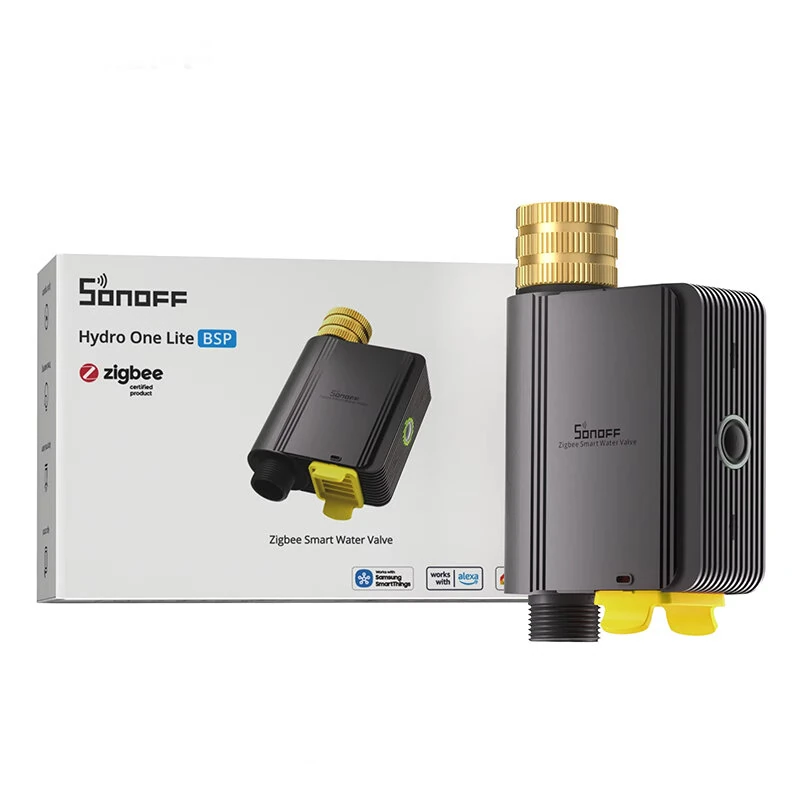 SONOFF SWV-ZNE Hydro Series Hydro ONE Lite Zigbee3.0 Intelligente Wasser-Ventil ohne Durchflussmesser Messing Wasserzula