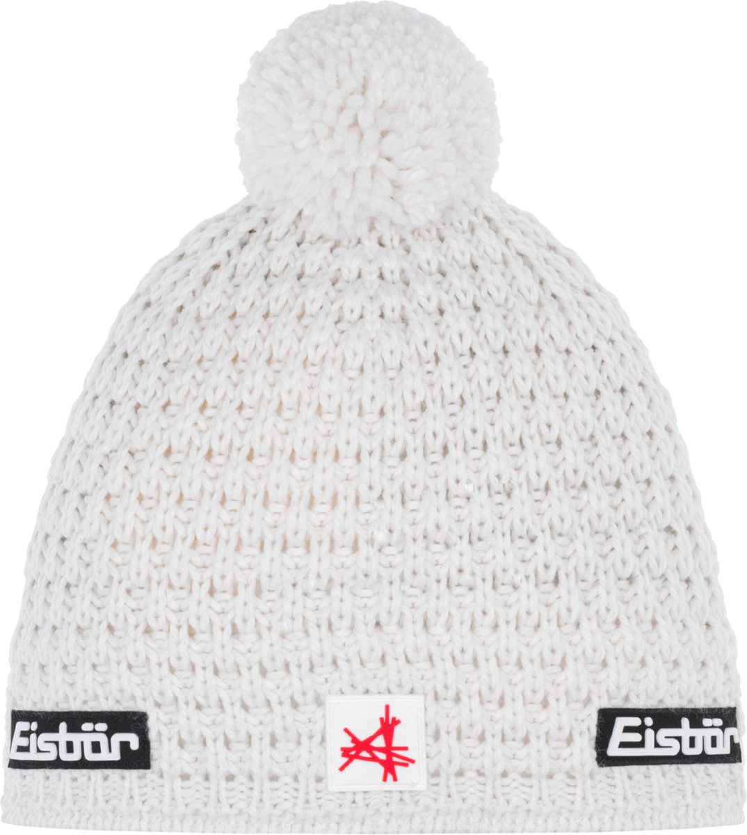 Eisbar Trail Bommel MÜ SA, Damen weiße Mütze One size
