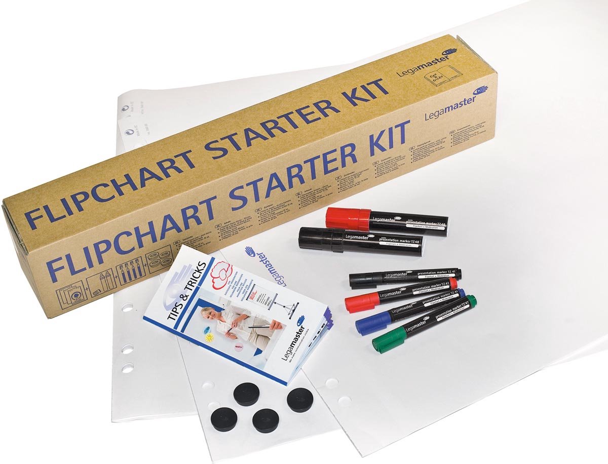 Legamaster Flipchart Starter Kit Zubehörset