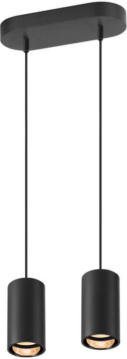 Asto Tube 2 Pendelleuchte Black - SLV - Esszimmer - Aluminium