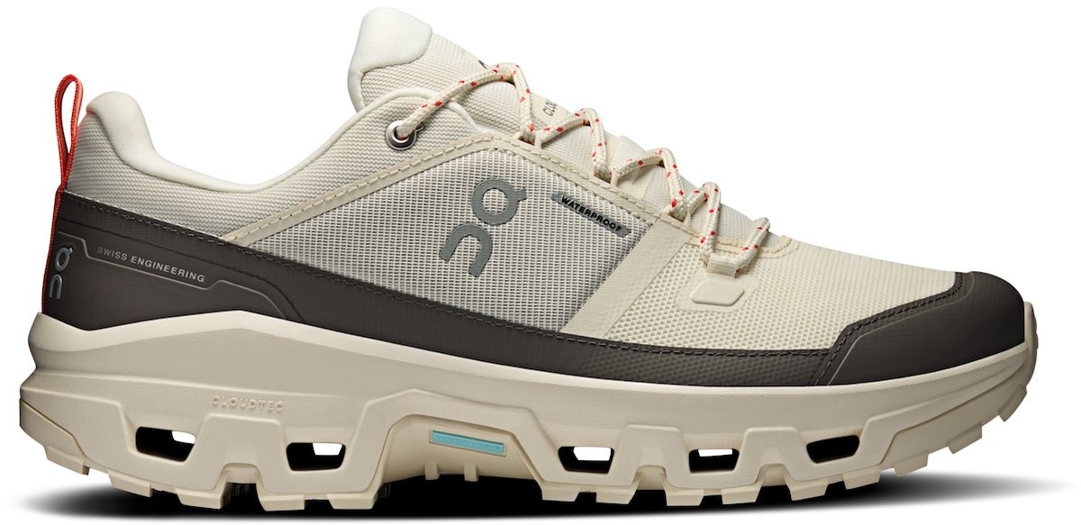 ON Cloudrock Low Waterproof Ivory Herren Sneaker Creme 3MF10253334 43