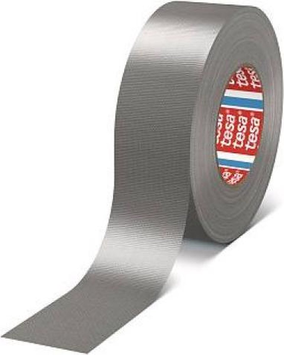 24 x Tesa Reparaturband 4688 38mm x 50m mattsilber