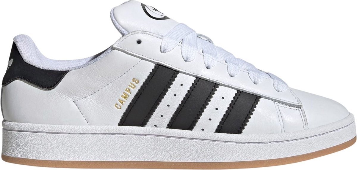 adidas Campus 00er Jahre Weiß Schwarz Unisex Sneaker Cloud-White Core-Black JP9998 43⅓