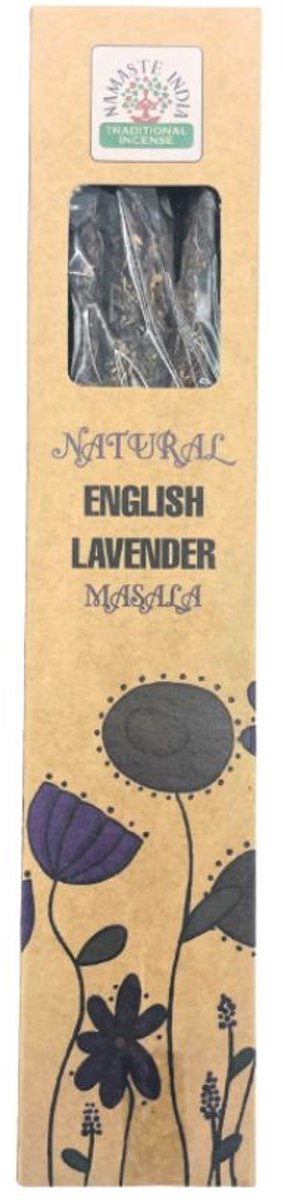 Lavendel-Räucherstäbchen - Englische natürliche Masala