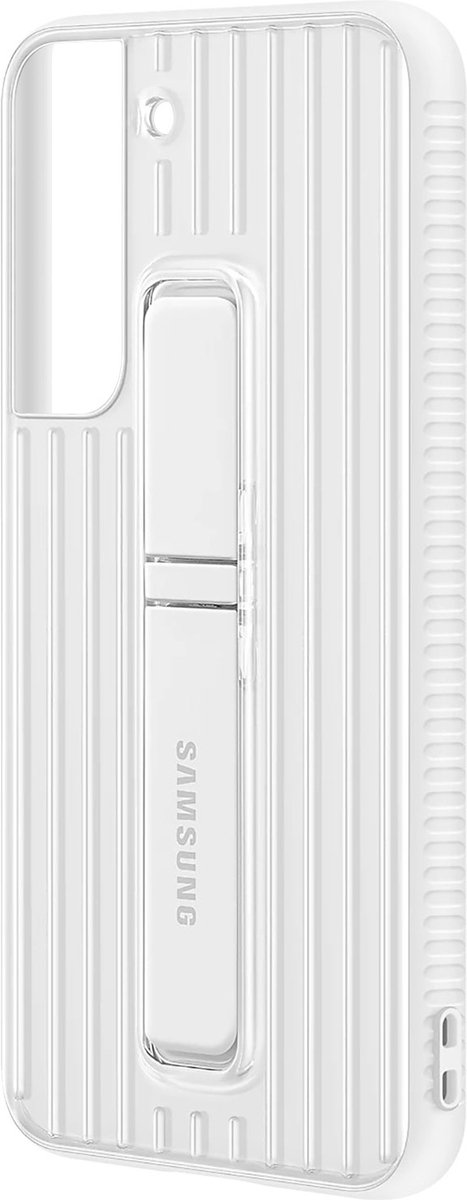 Hülle für Samsung Galaxy S22 Plus Schutzhülle mit Ständer Weiß