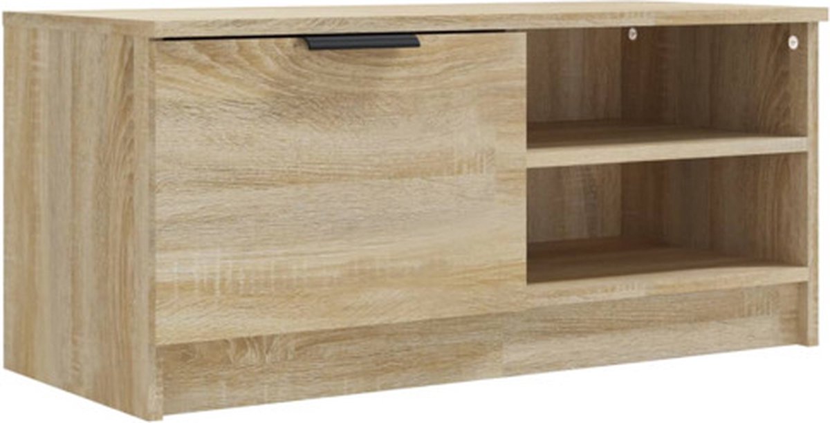 Vidaxl TV-Schrank, Sonoma-Eiche, 80x35x36,5 cm