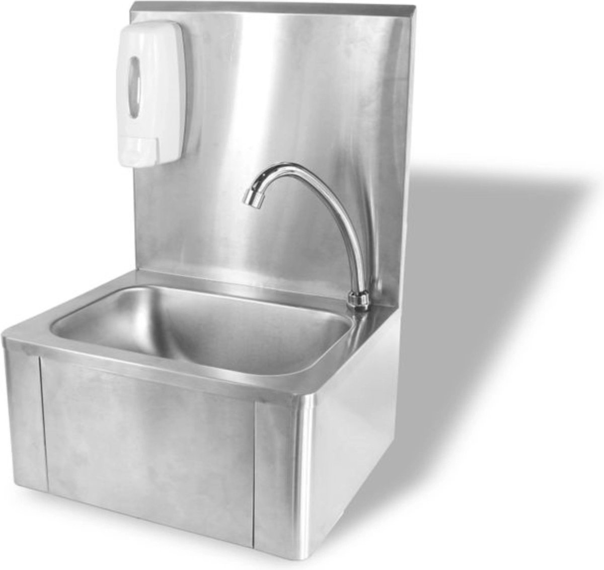 Hendi 810309 berührungsloses Knie-Handwaschbecken aus Edelstahl