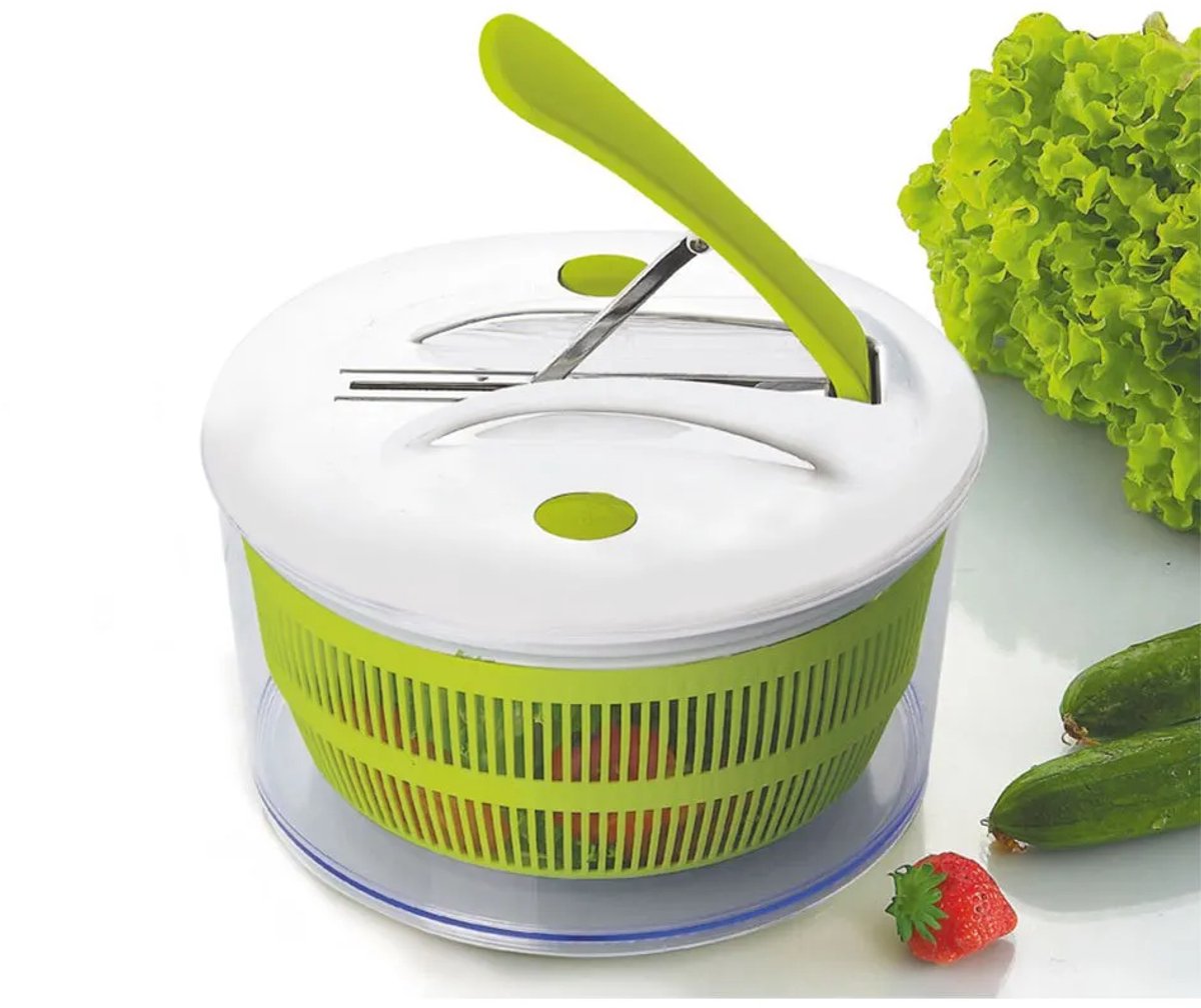 Essoreuse à Salade - IBILI - 783024 - Plastique - Blanc - Kompatibel Lave-vaisselle