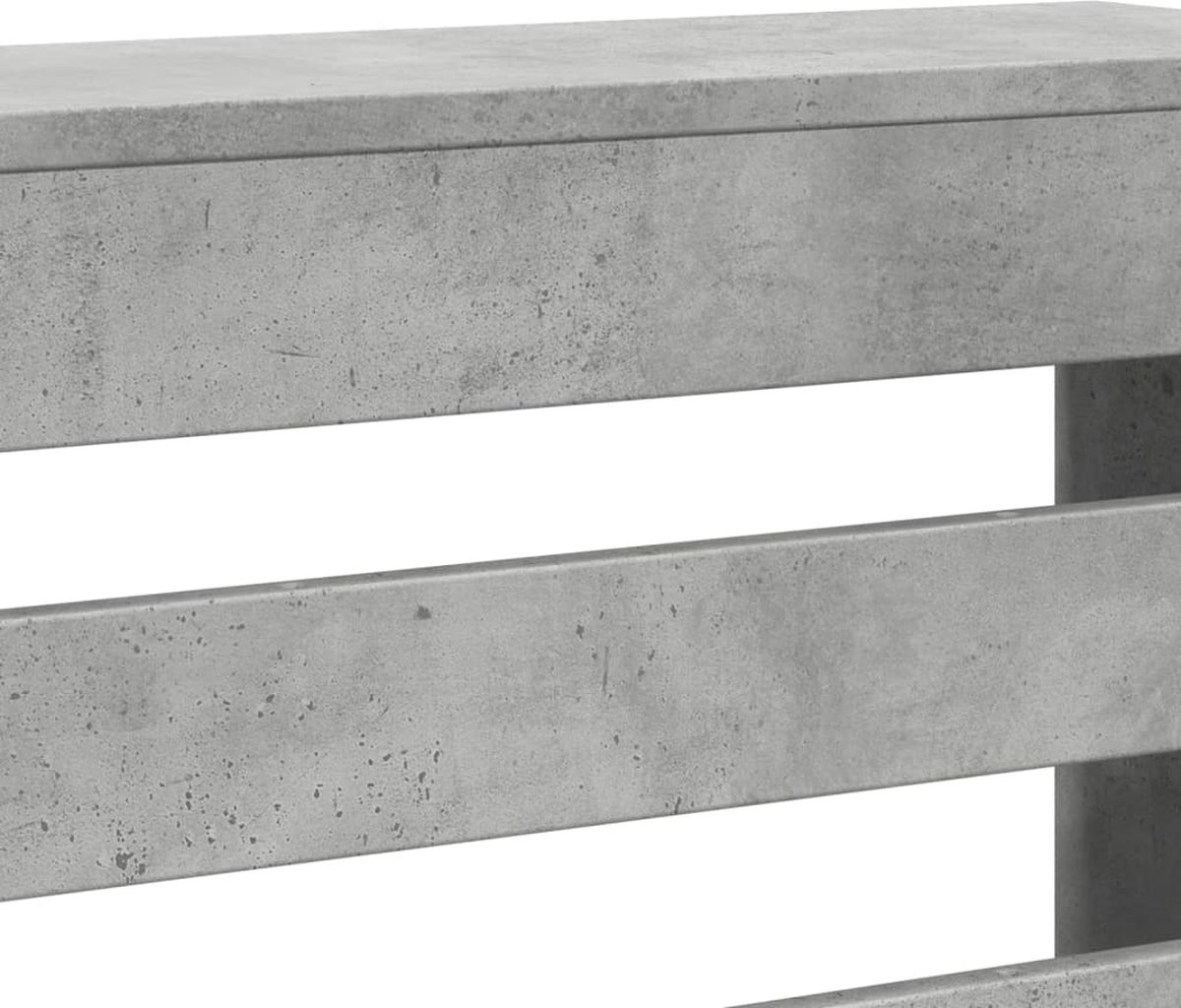 Vidaxl Heizkörperverkleidung, Beton Grau, 175X20X82 Cm