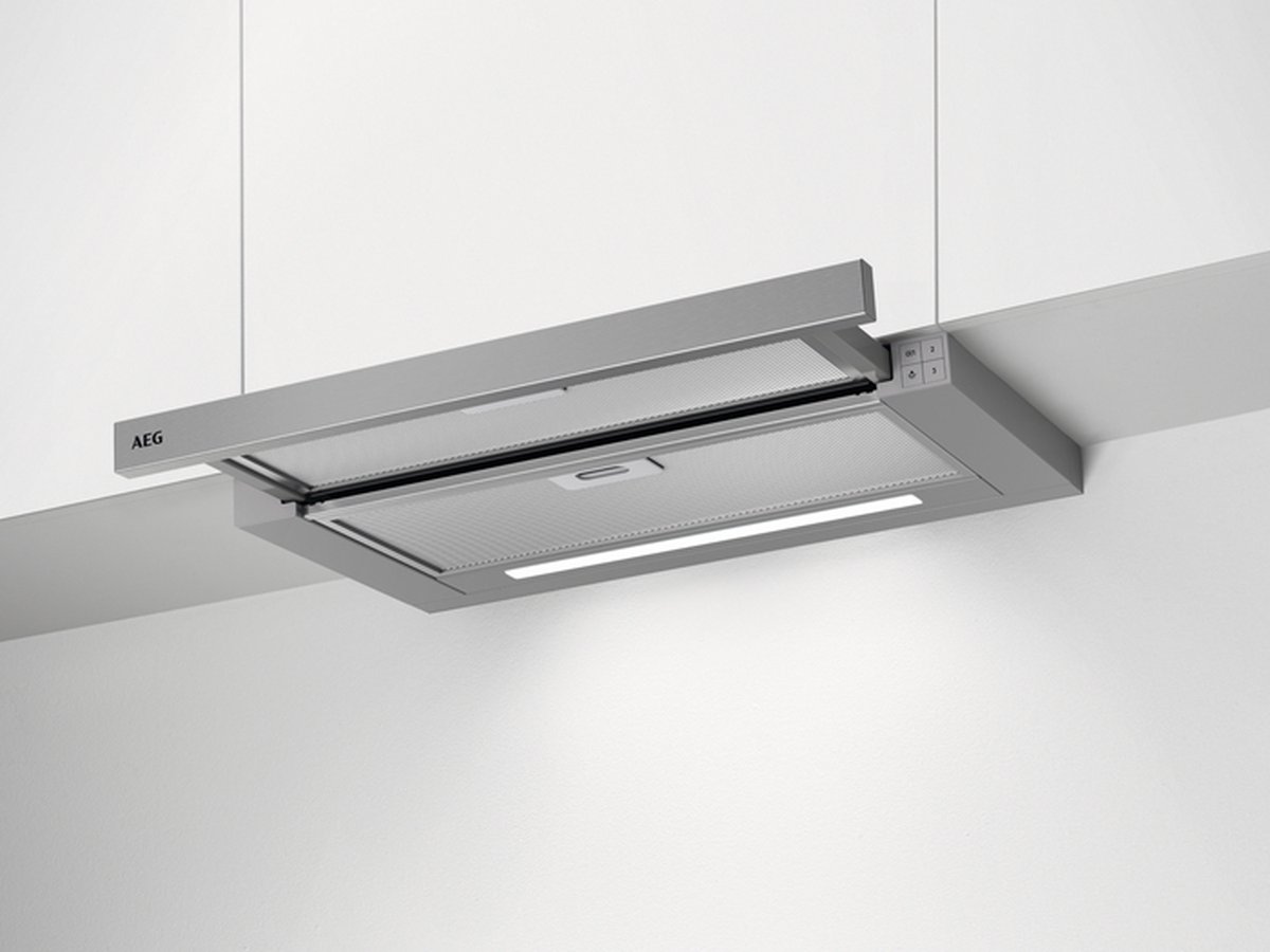 AEG 3000 Extractor 3000 Flachschirmhaube / 60 cm / Grau DPS3640AM